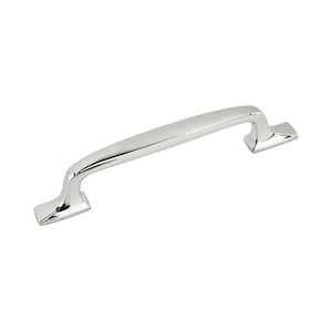 Highland Ridge 5-1/16 in. (128 mm) Polished Chrome Cabinet Drawer Pull