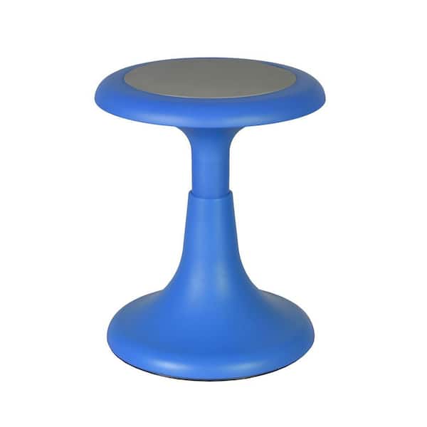 Regency Illuminate 15 in. Blue Wobble Stool