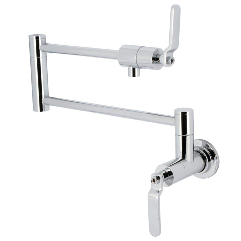 Whitaker Wall Mount Pot Filler Faucet in Polished Chrome price history on PriceWatchPro