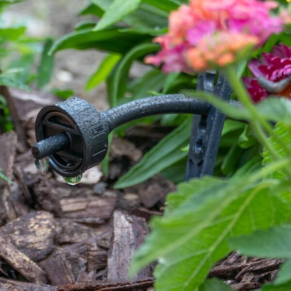 50-Pack Drip Irrigation Emitters - 1 GPH Pressure Compensating Drippers For Garden Systems