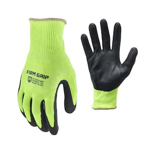 Majestic 3230 Atlas Green Nitrile Coated Gloves, Size Large