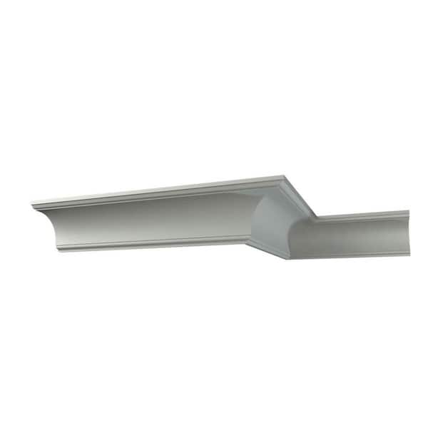 Wesley 3 in. D x 2.875 in. W x 12 in. L Polyurethane Crown Moulding Sample