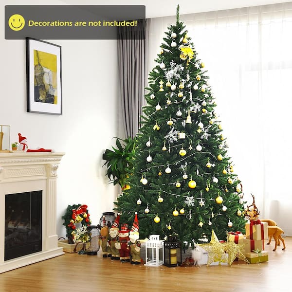 9 ft. Unlit Douglas Full Fir Hinged Artificial Christmas Tree with 3594-Tips