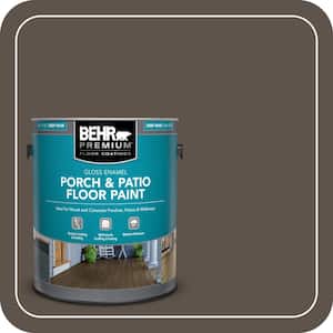 1 gal. #ECC-12-3 Shadow Wood Gloss Enamel Interior/Exterior Porch and Patio Floor Paint