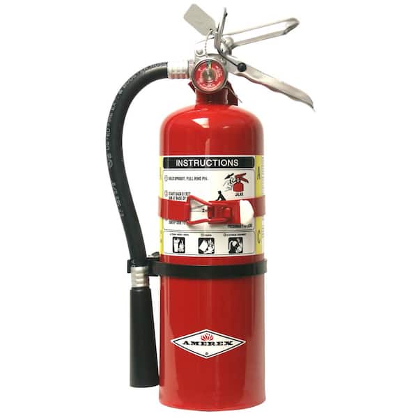 4 Pack Amerex B500 5lb ABC Dry Chemical Class A B C Fire Extinguisher 