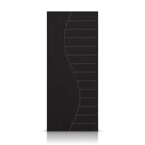 M3　kuro-MDF CALHOME 36 in. x 96 in. Hollow Core Black Painted Composite MDF