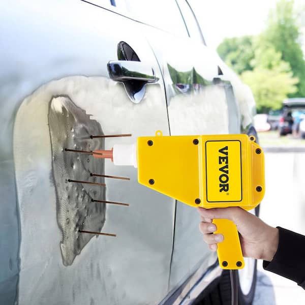 Stud Welder Dent Repair Kit 800 VA Spot Stud Gun Dent Puller Kit 110-Volt for Auto Body Repairing