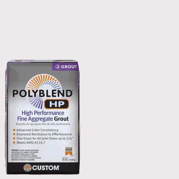 Polyblend HP #642 Ash 25 lbs. High Performance Fine Aggregate Grout