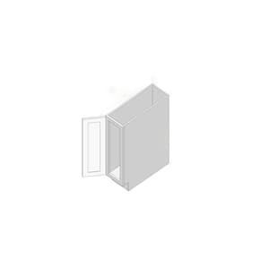 9 in. W x 24 in. D x 34.5 in. H Plywood Ready to Assemble Floor Base Kitchen Cabinet in Dove Grey with Drawer