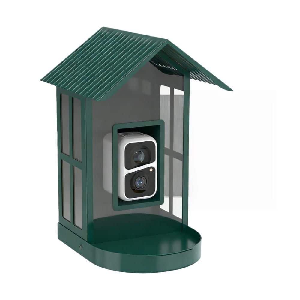 Metal Bird Feeder with Camera, Platform Feeder 5W Solar Powered for Smart Wild Bird Watching and Monitoring, (1-Pack) price history on PriceWatchPro