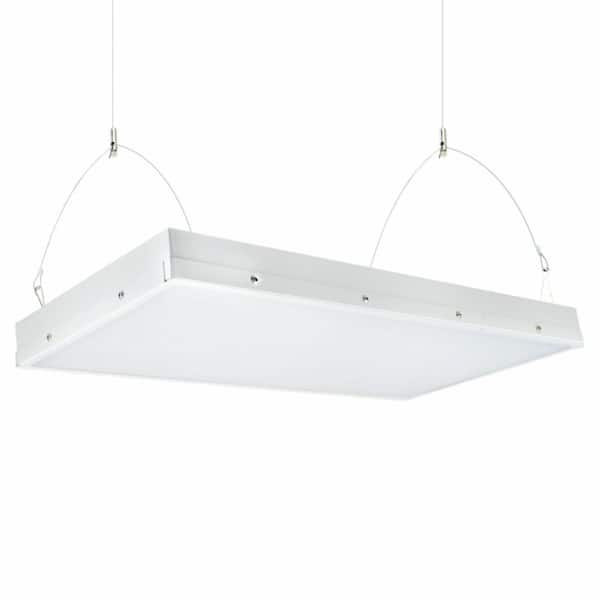 2 ft. 100-Watt Integrated LED White LED Linear High Bay Light 16000 Lumens 5000K Daylight for Shop, Warehouse (1-Pack）