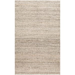 Gabe Taupe Solid 10 ft. x 14 ft. Indoor/Outdoor Area Rug