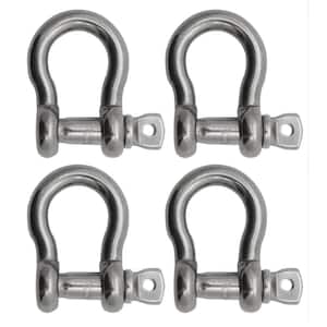 BoatTector Stainless Steel Anchor Shackle - 1", 4-Pack