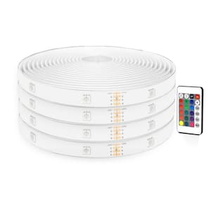 200 ft. Outdoor Waterproof LED Strip Lights, IP67 Outside Led Light Strips for Deck, Balcony, Roof, Garden