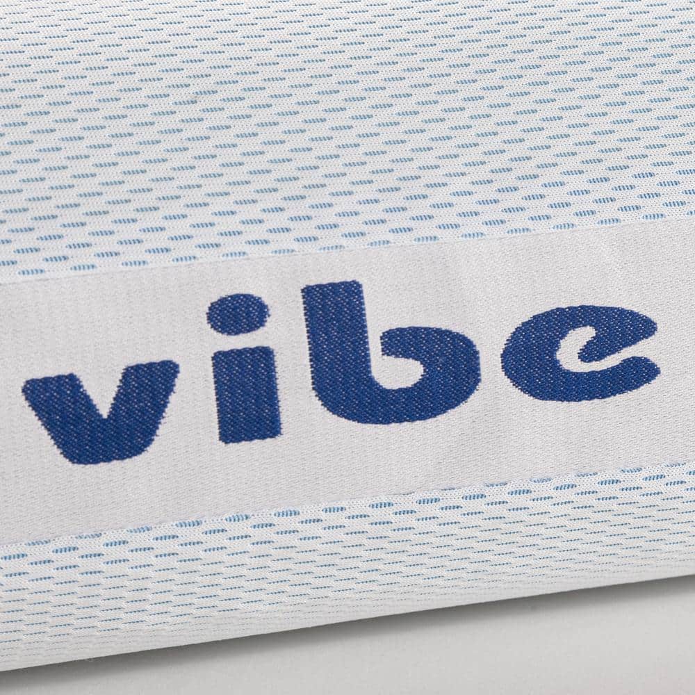 Vibe Smart Edge Multi-Position Gel Infused Memory Foam Pillow, Standard Size