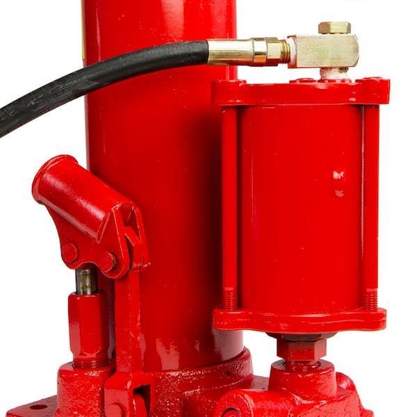 Stark 8-Ton Long Air Hydraulic Ram Jack Double Pump Engine Hoist