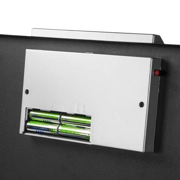 Barska Digital Portable Lockbox - Keypad Safe For Travel With Security Cable & Backup Keys