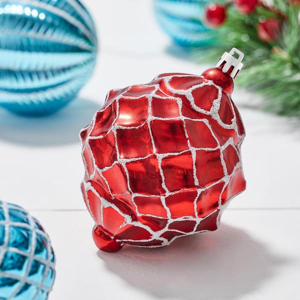 august & leo Velvet Ornaments Set of 6 - 20924400