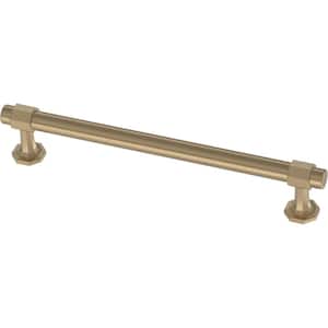 Classic Octagon 6-5/16 in. (160 mm) Champagne Bronze Drawer Pull