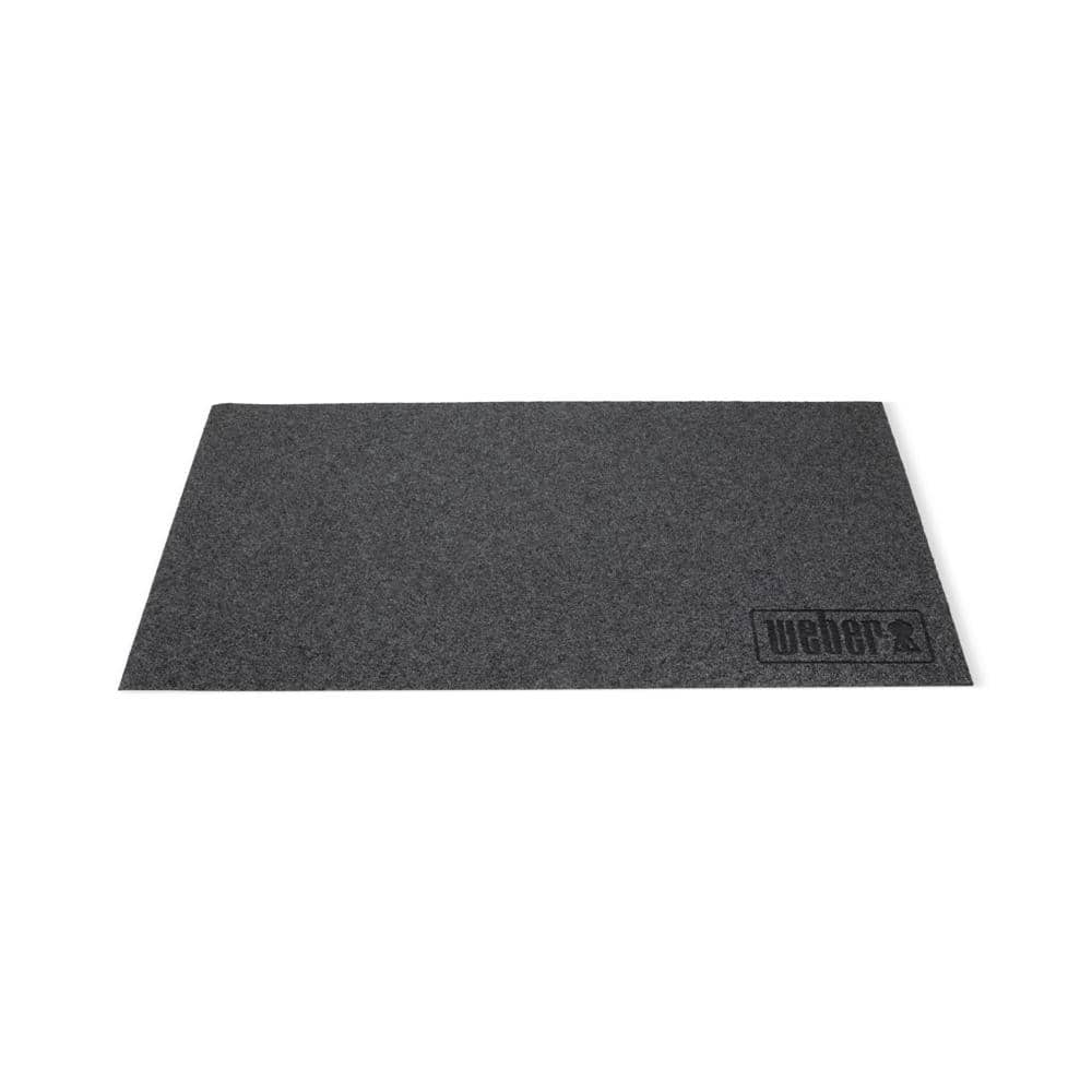 Gray XL Floor Protection Mat for Grills