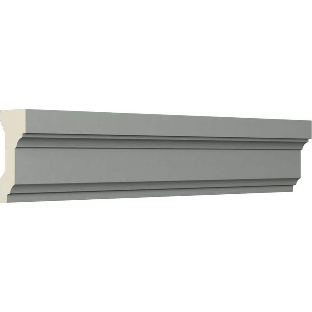 Monique 94.5" White Urethane Chair Rail Molding