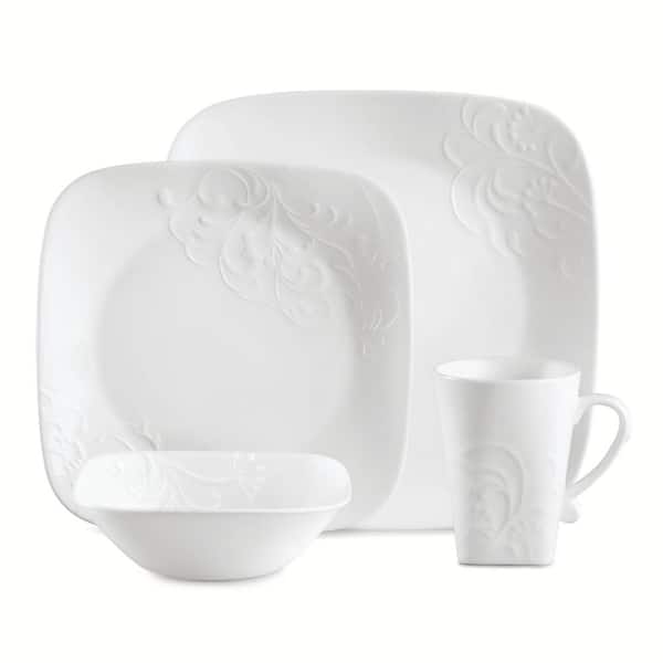 Corelle Boutique 16-Piece Traditional Cherish Porcelain Dinnerware Set (Service for 4)