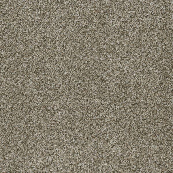 Trestle I-Ferry Gray-40 oz. SD Polyester Texture Installed Carpet