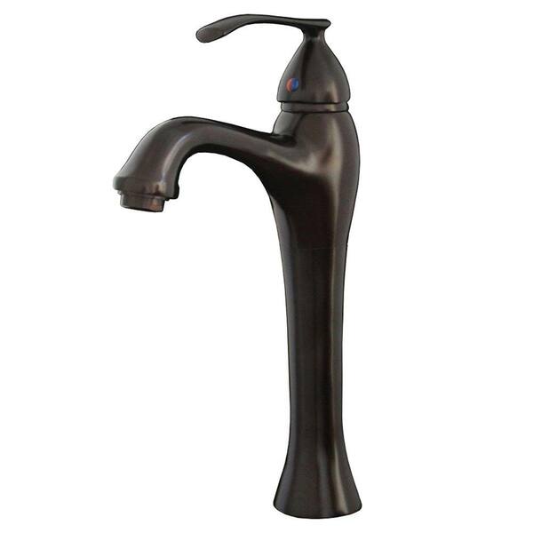 Kokols Single Hole 1-Handle Bathroom Vessel Faucet in Oil Rubbed bronze