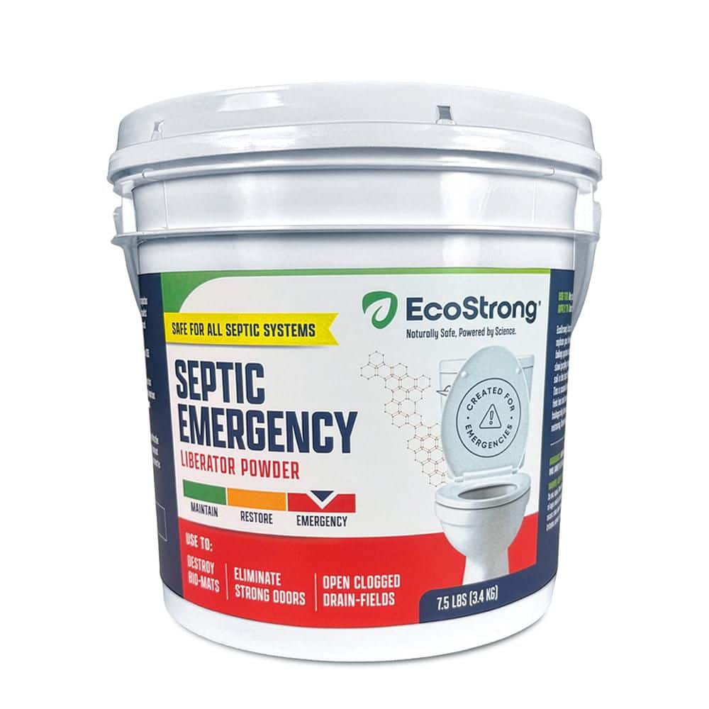EcoStrong Septic Liberator Emergency Rescue Tank Additive Powder