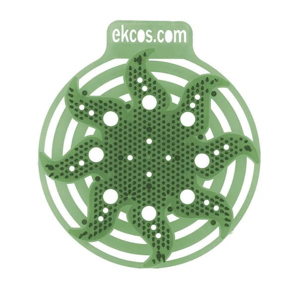 Pine Fragrance Anti-Splash Green Urinal Screen (10 per Box)