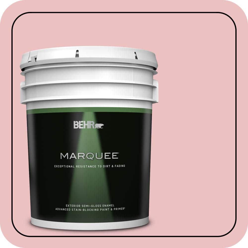 5 gal. #130C-2 Cafe Pink Semi-Gloss Enamel Exterior Paint & Primer price history on PriceWatchPro
