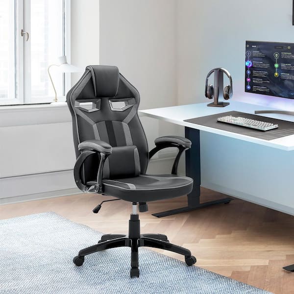 https://images.thdstatic.com/productImages/cbdada25-4ad0-4a1d-8085-436c031989c0/svn/black-armen-living-gaming-chairs-lcasgcgryblk-64_600.jpg