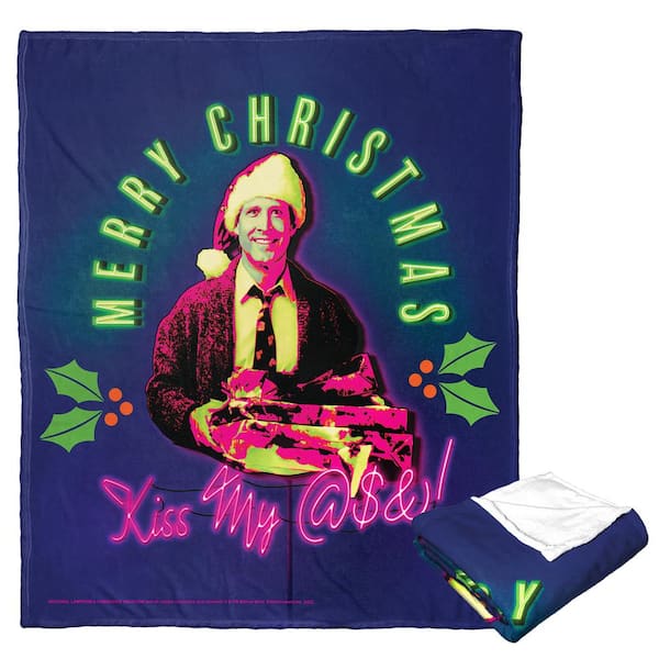 THE NORTHWEST GROUP Wb National Lampoon's Christmas Vacation Bitter Christmas Silk Touch Multi-Colored Throw