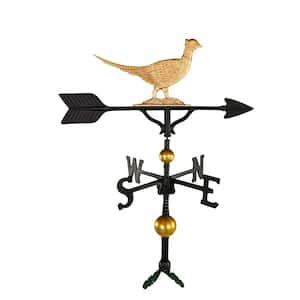 32 in. Deluxe Gold Pheasant Weathervane