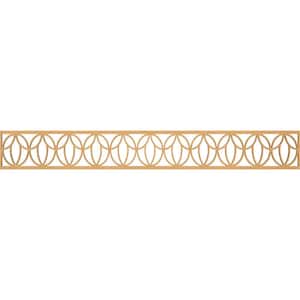 Shoshoni Fretwork 0.25 in. D x 46.5 in. W x 6 in. L MDF Wood Panel Moulding