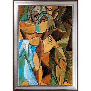 Friendship by Pablo Picasso Magnesium Framed Oil Painting Art Print 29.25 in. x 41.25 in.