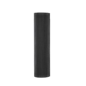 3 ft. x 50 ft. 0.25 in. Th 23 Gauges Hardware Cloth, Black Chicken Wire Mesh Roll for Rodent Snake Gopher Rabbit