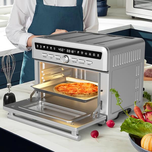 26.4-QT Large Toaster Oven 10 in 1 Air Fryer Digital Convection