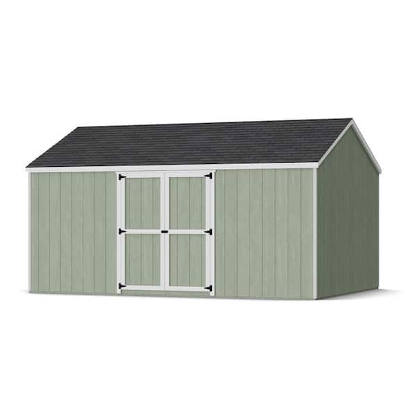 Value Gable 12 ft. x 16 ft. Outdoor Wood Storage Shed with Side Entry Do-It-Yourself Kit (192 sq. ft. )