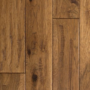 Vintage Barrel Hickory 3/4 in. T x 4 in. W Hand Scraped Solid Hardwood Flooring (16 sq.ft./case)