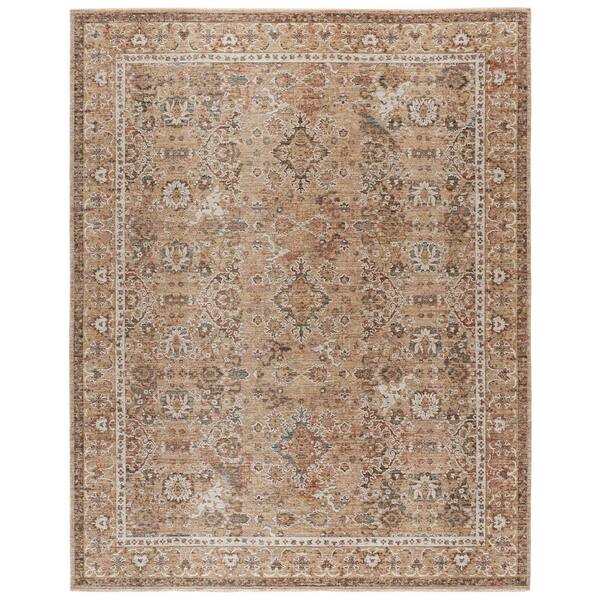 Sarafina 10 ft. x 13 ft. Beige/Gold Persian Area Rug