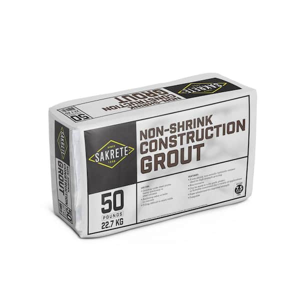 SAKRETE 50 Lb. Non-Shrink Construction Grout Concrete Mix – BrickSeek