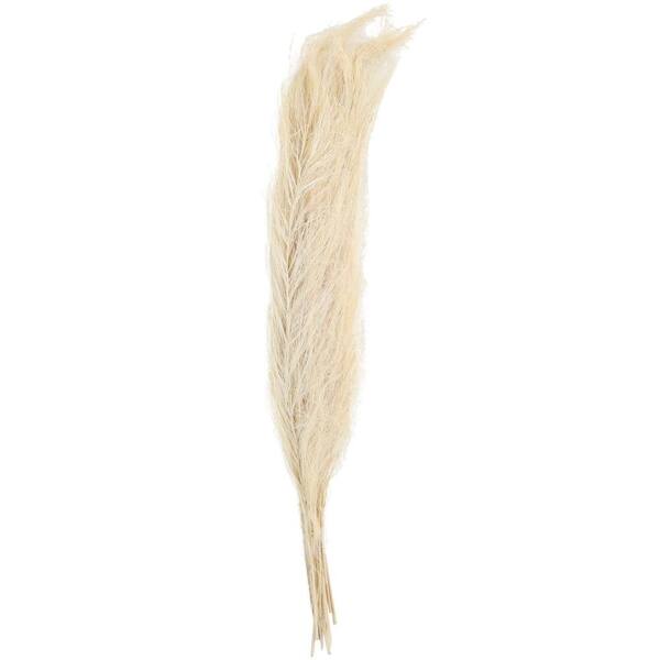 Artificial Feathers, L: 15 cm, W: 8 cm, White, 10 pc, 1 Pack