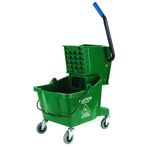 26 qt. Green Mop Bucket/Wringer Combo