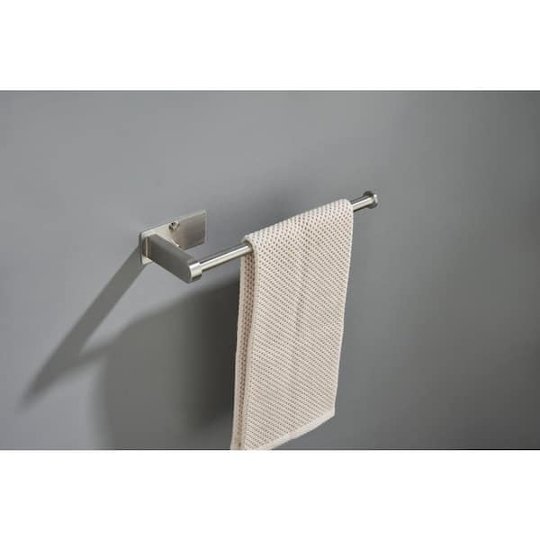 TOOLKISS Brushed Nickel Wall Mount Paper Towel Holder