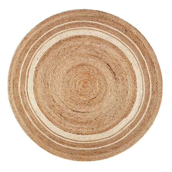 Anji Mountain Kerala Sunrise Multi 4 ft. x 4 ft. Round Area Rug