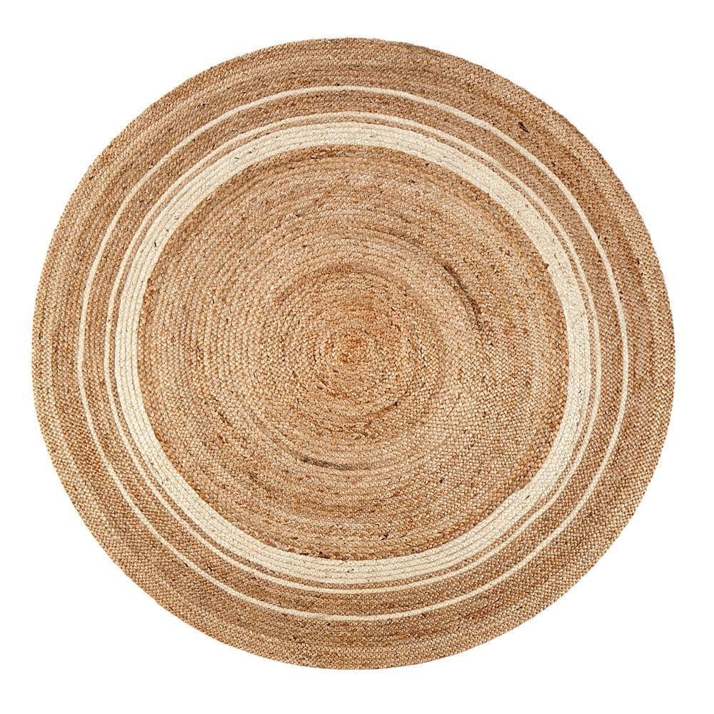 Kerala Sunrise Multi 6 ft. x 6 ft. Round Area Rug
