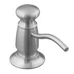 Traditional Design Soap/Lotion Dispenser in Vibrant Stainless