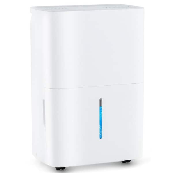 6000 sq ft 94.5 Pints Dehumidifier with 24H Timer and LED Display-White