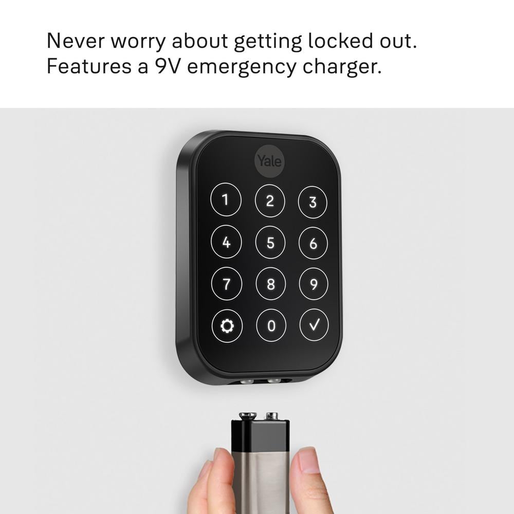 Oil Rubbed Bronze Wi-Fi Smart Door Lock with Keypad